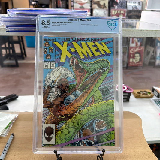 1987 Uncanny X-Men #223 GRADED 8.5 CBCS