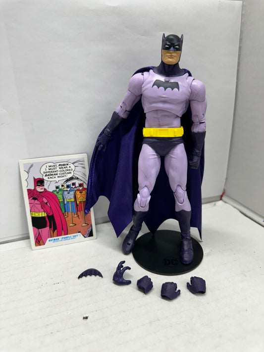McFarlane Toys DC Multiverse Red Platinum Edition Batman Purple Suit