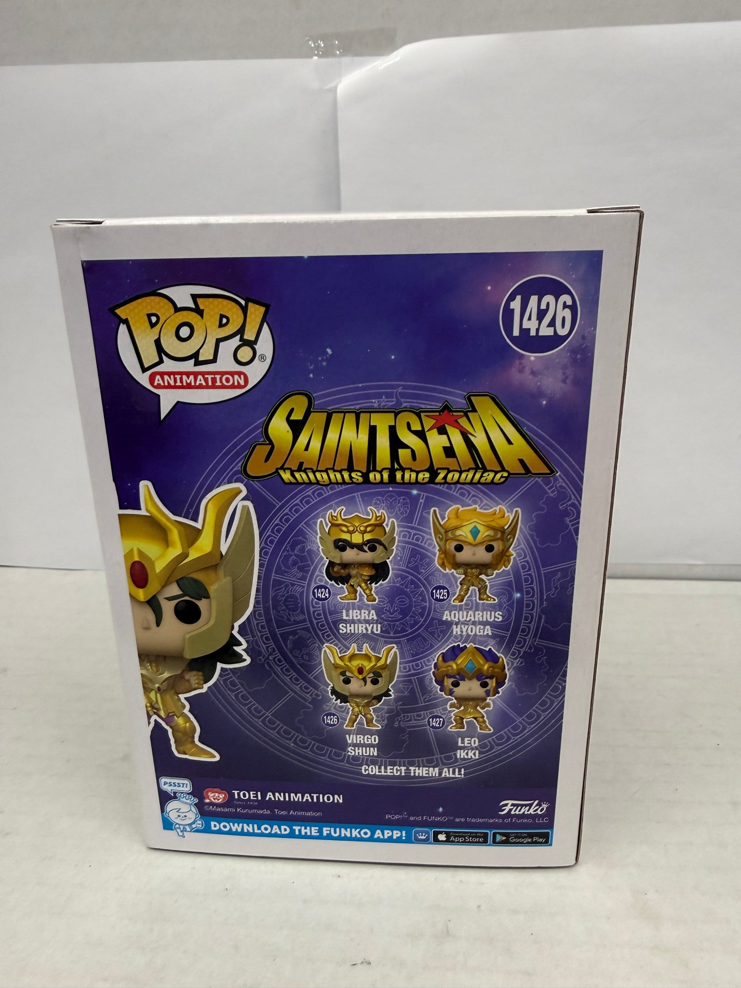 Funko Pop Saint Seiya: Knights of the Zodiac Virgo Shun 1426 Vinyl Figure