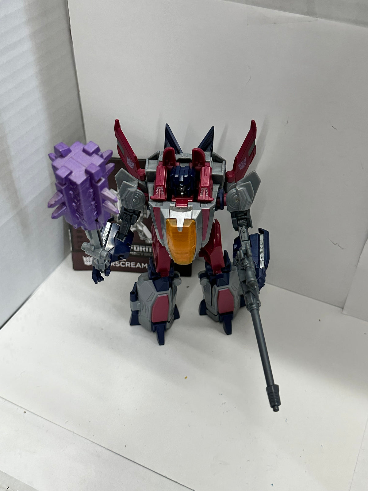 Transformers Studio Series Gamer Edition Starscream Hasbro complete 06 WFC