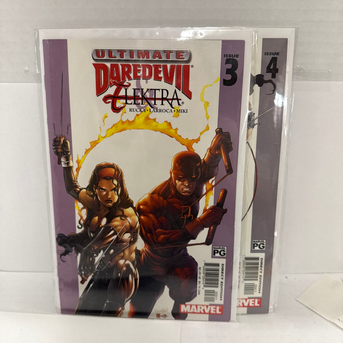 ULTIMATE DAREDEVIL AND ELEKTRA #1-4 2003 MARVEL BAGGED/BOARDED