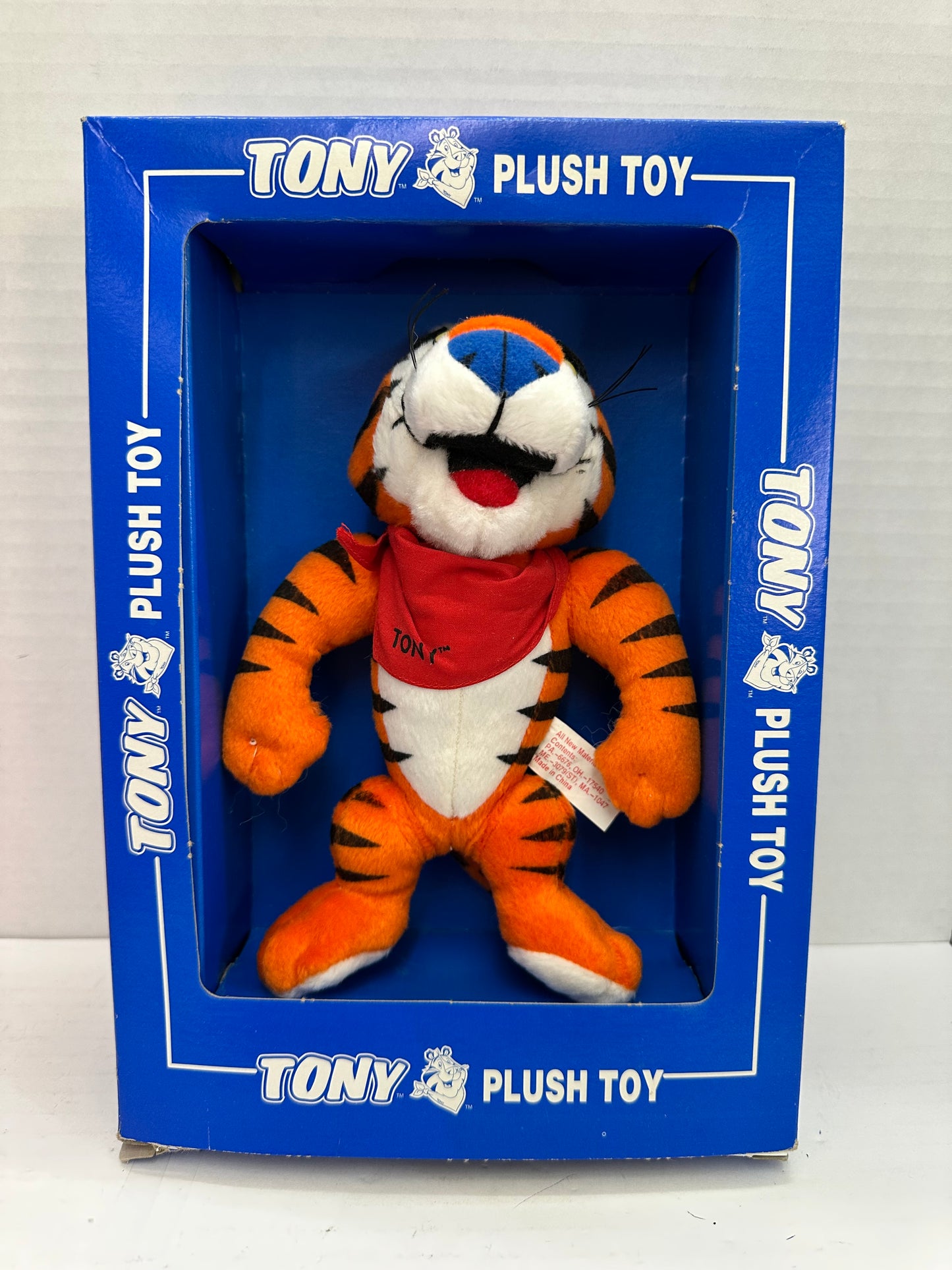 1997 Vintage Tony the Tiger Plush Toy - Kellogg's Stuffed Animal