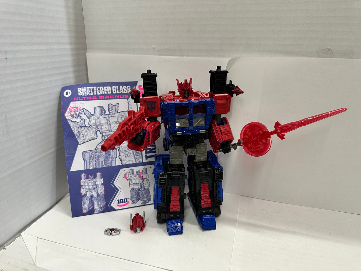 Transformers Shattered Glass Leader Ultra Magnus Figure Loose Complete