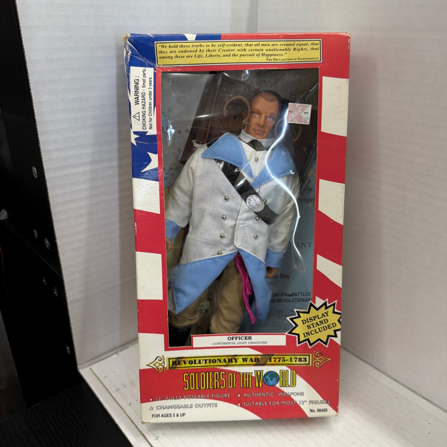 Soldiers Of The World - Revolutionary War Continental Light Dragoon Officer