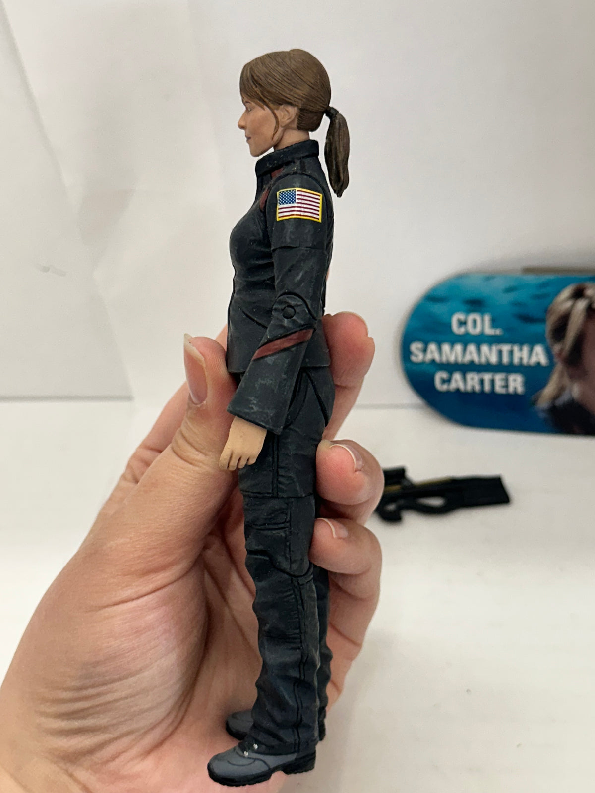 COL. SAMANTHA CARTER STARGATE ATLANTIS 7" ACTION FIGURE DIAMOND SELECT TOYS #1
