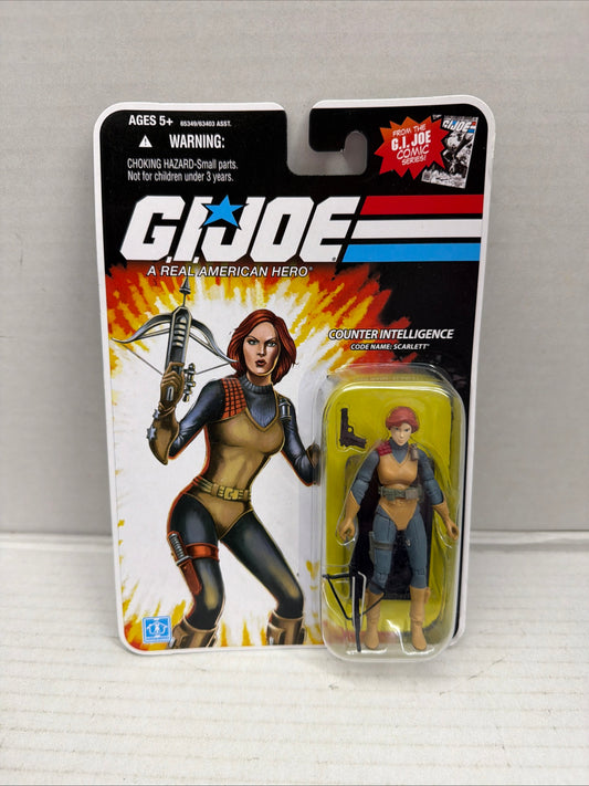 GI Joe Scarlett 25th Anniversary 3.75" inch action figure Hasbro