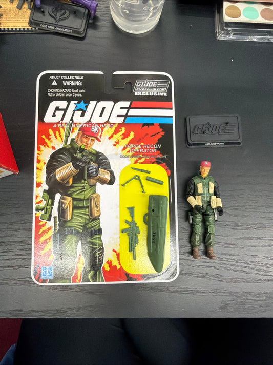 GI JOE FSS COLLECTOR'S CLUB HOLLOW POINT