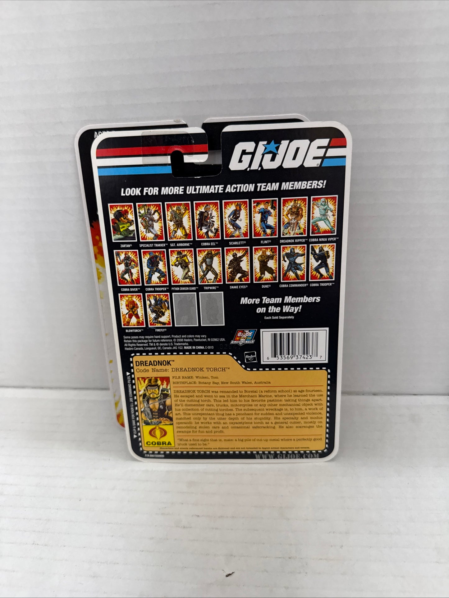 G.I. Joe 25th Anniversary Dreadnok Torch Comic Series