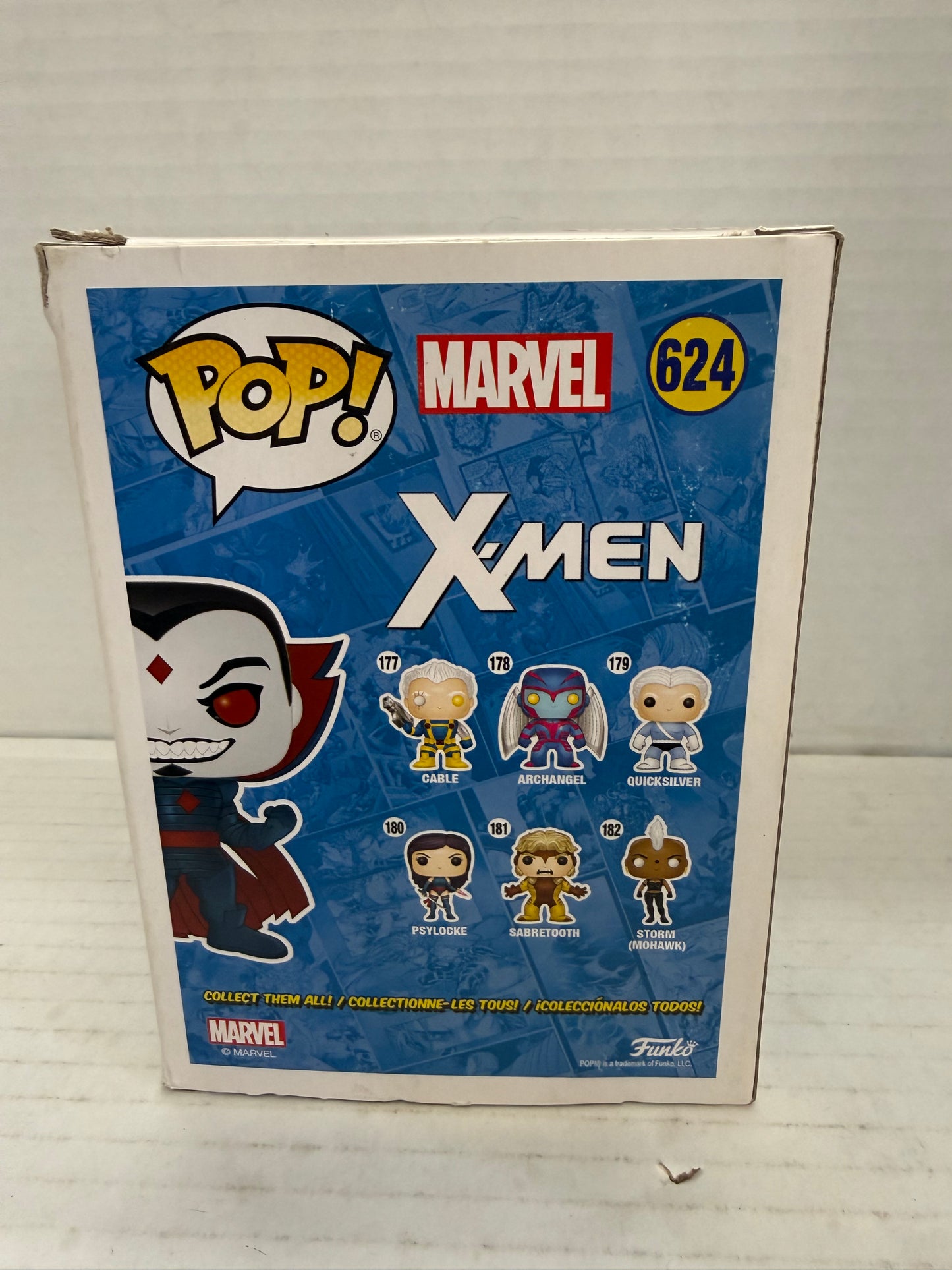 Funko Pop! 624 Marvel - X-Men - Mister Sinister  Walmart Exclusive NIB