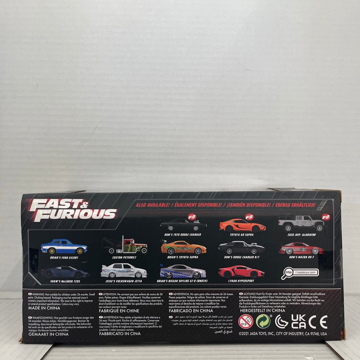 Jada Fast & Furious DOM'S PLYMOUTH ROAD RUNNER 1:24 Diecast - 30745