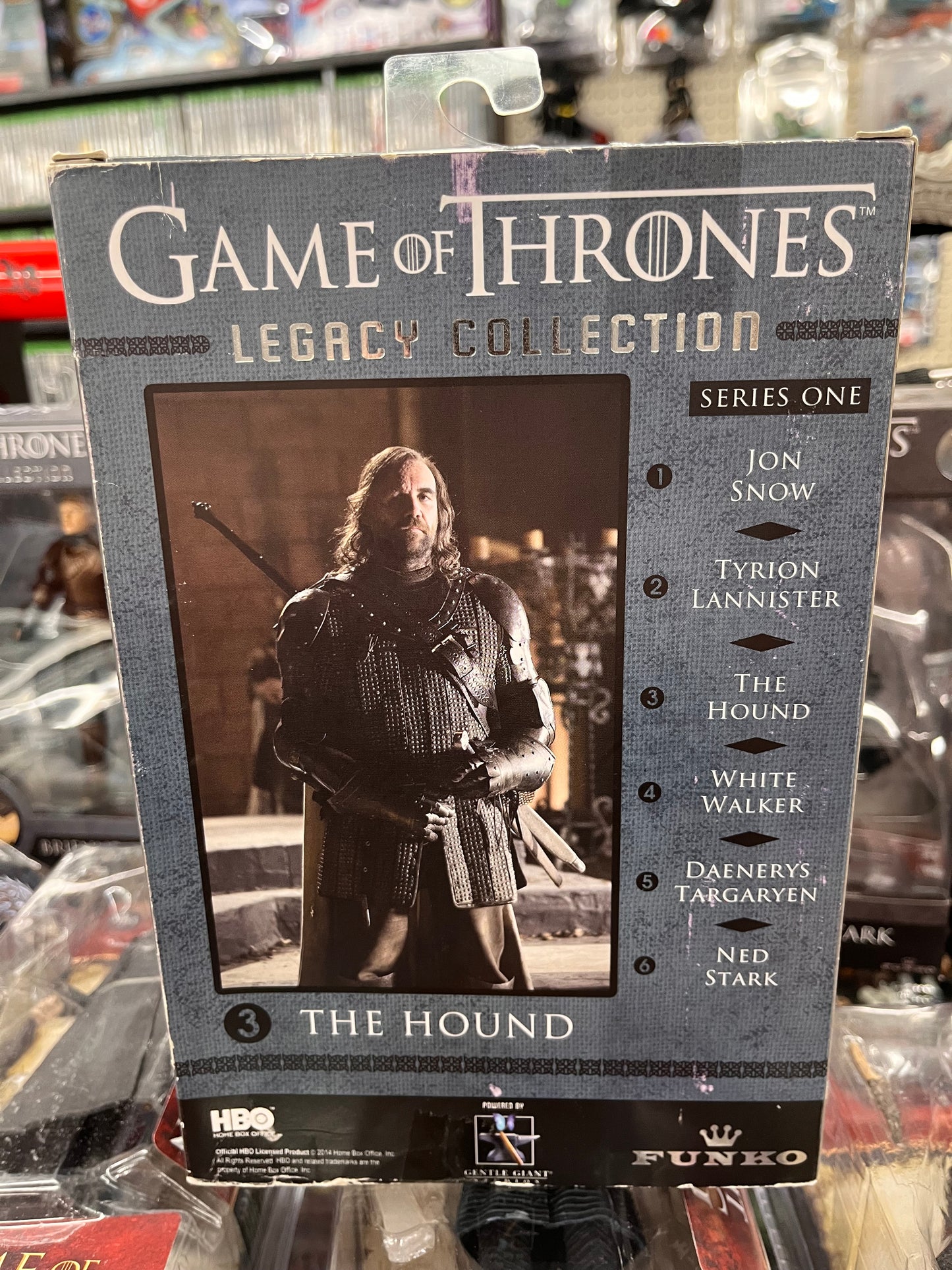 Game of Thrones 3 Legacy Collection The Hound Figure