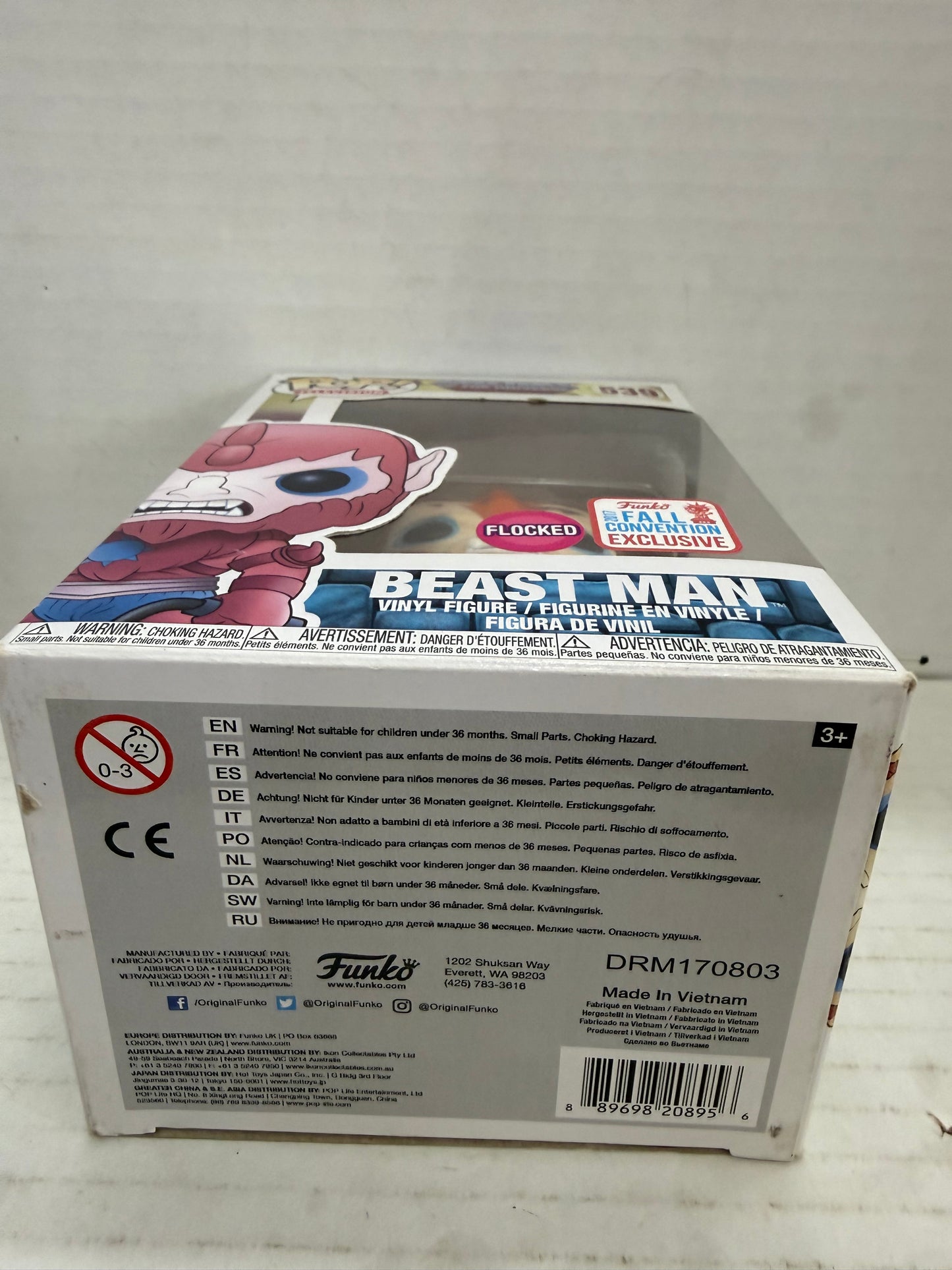 Funko POP! Beast Man Flocked #539