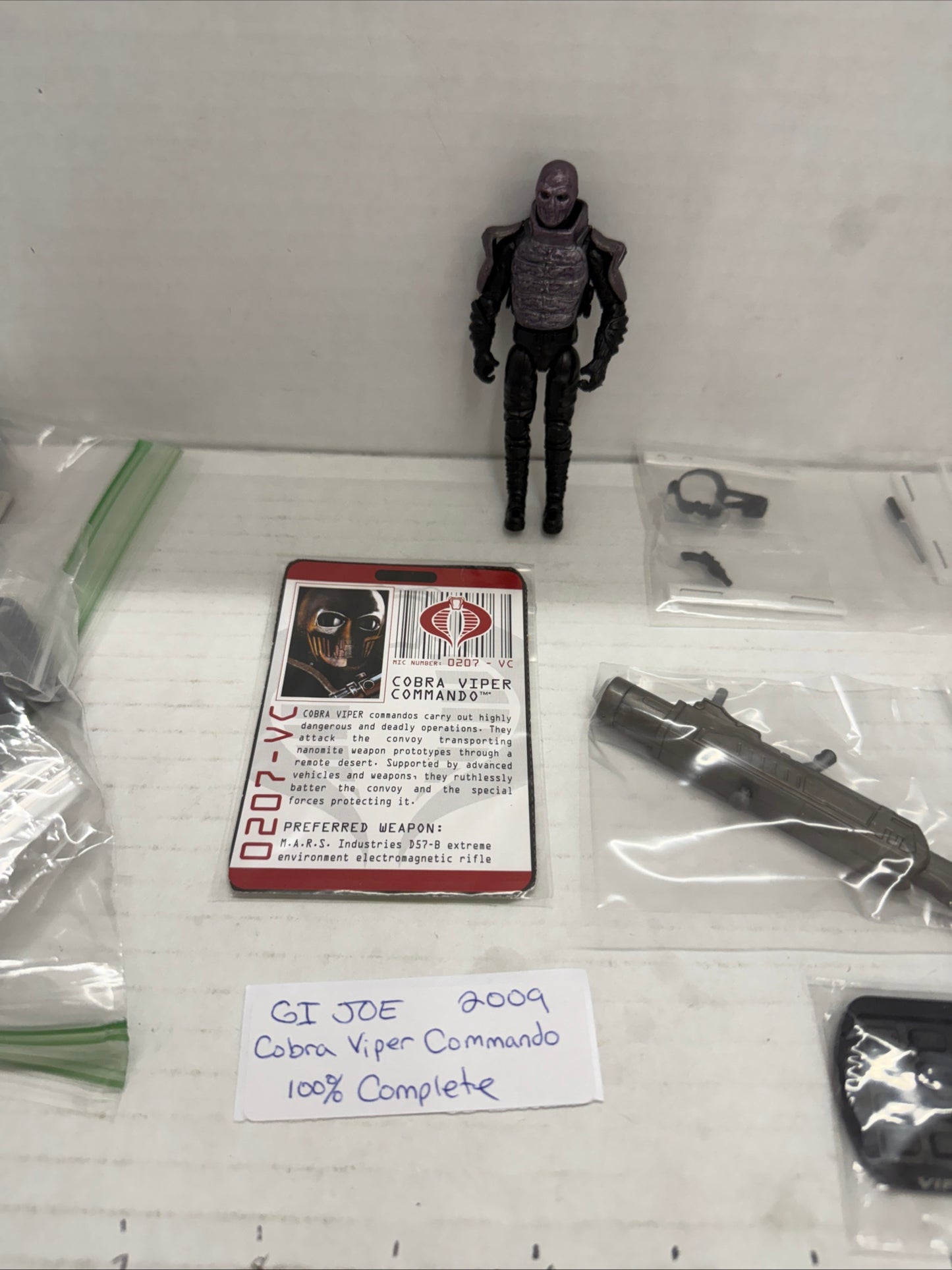 GiJoe Action figures Rise of Cobra Viper Commando