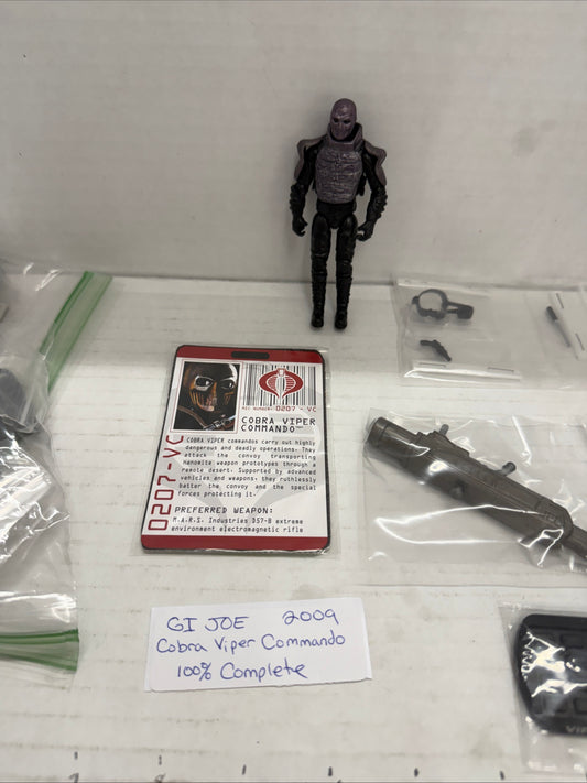 GiJoe Action figures Rise of Cobra Viper Commando
