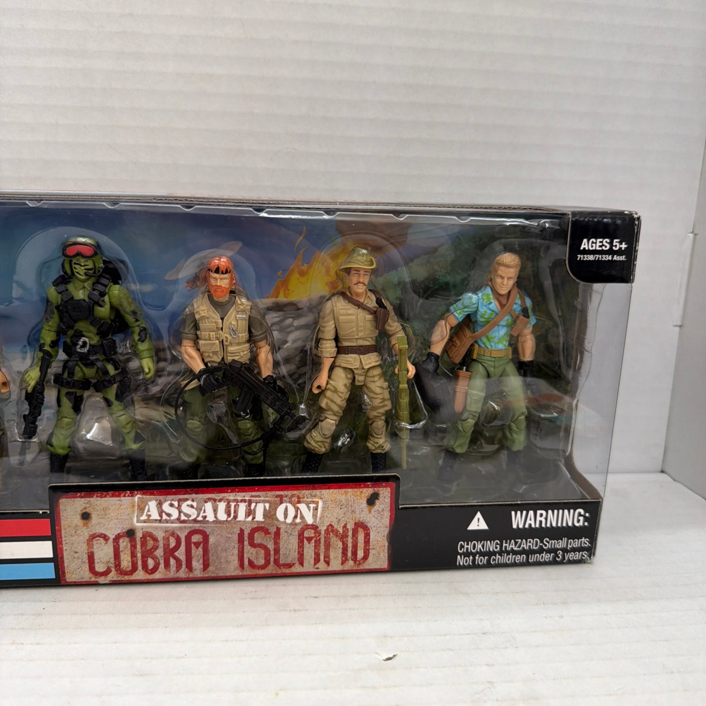 2009 GI Joe Multipacks  Assault Squad Assault Of Cobra Island 7-Pack Exclusive