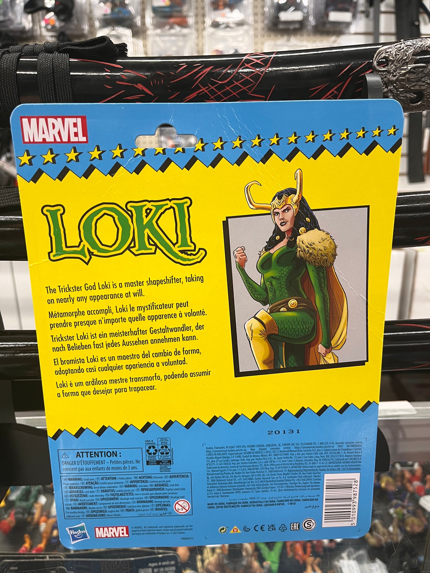 Marvel Legends Retro 6" Inch Figure Female Loki Agent of Asgard In Box