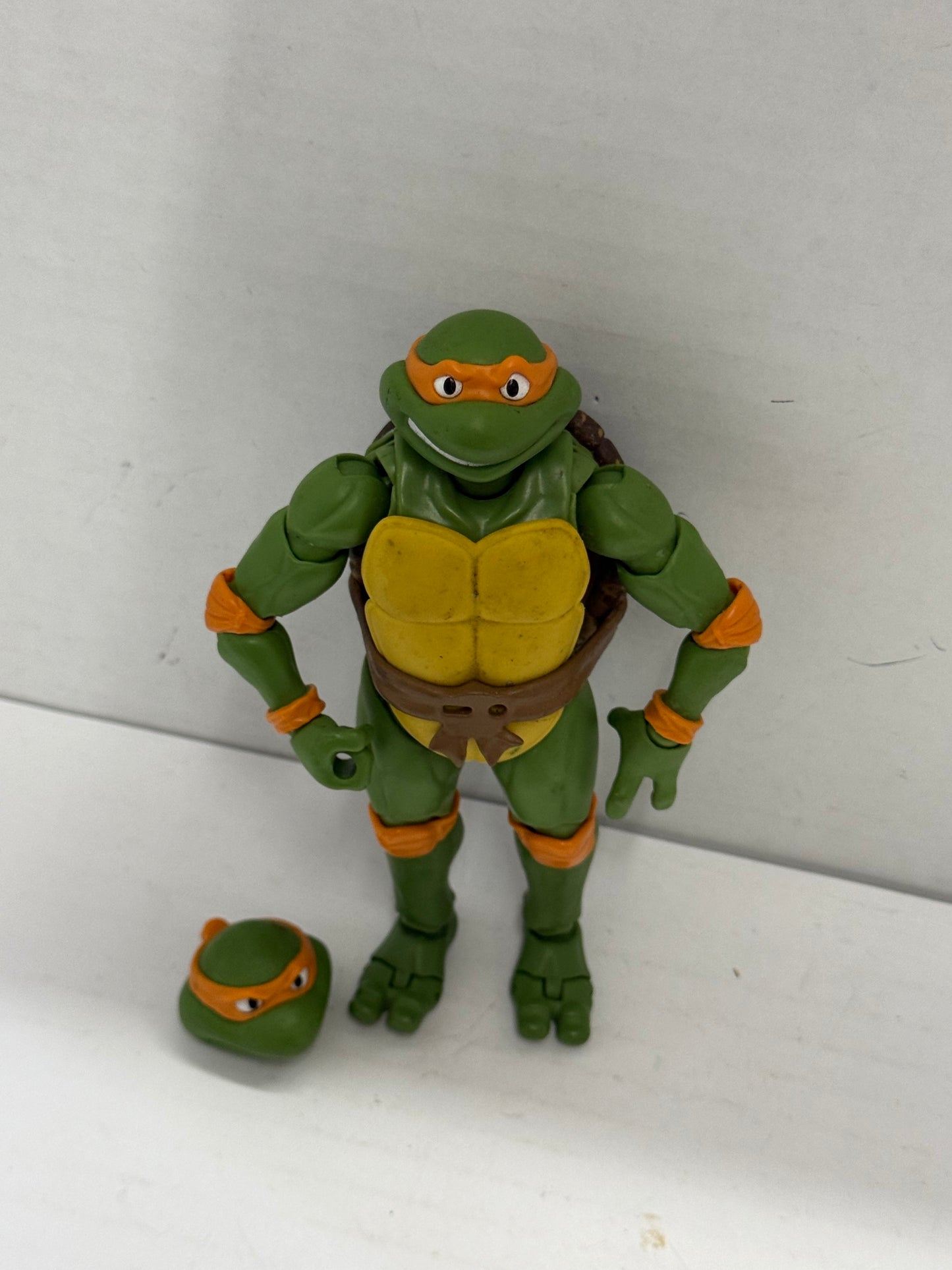 SH Figuarts TMNT Michelangelo 6" Figure Teenage Mutant Ninja Turtles Incomplete