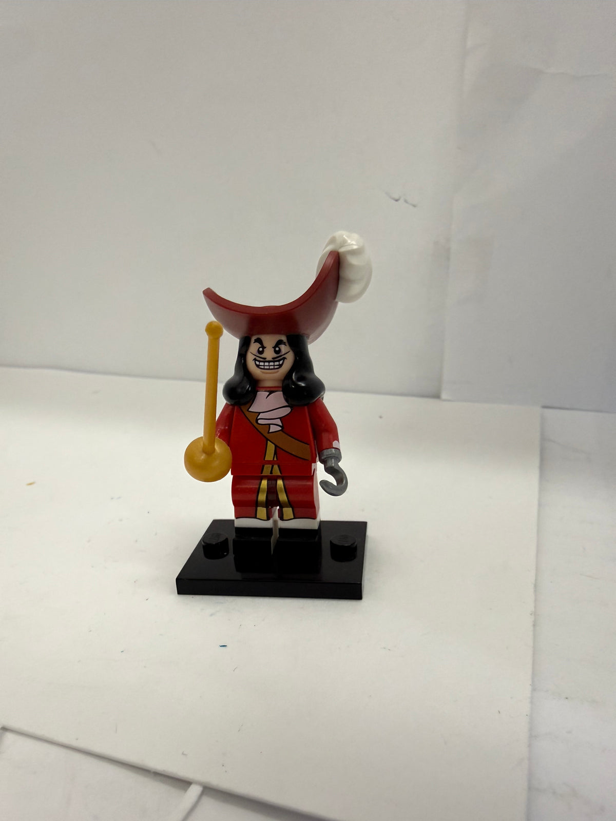 Lego Captain Hook Minifigure Disney Series 1 Collectible 71012 Rare HTF Dis016