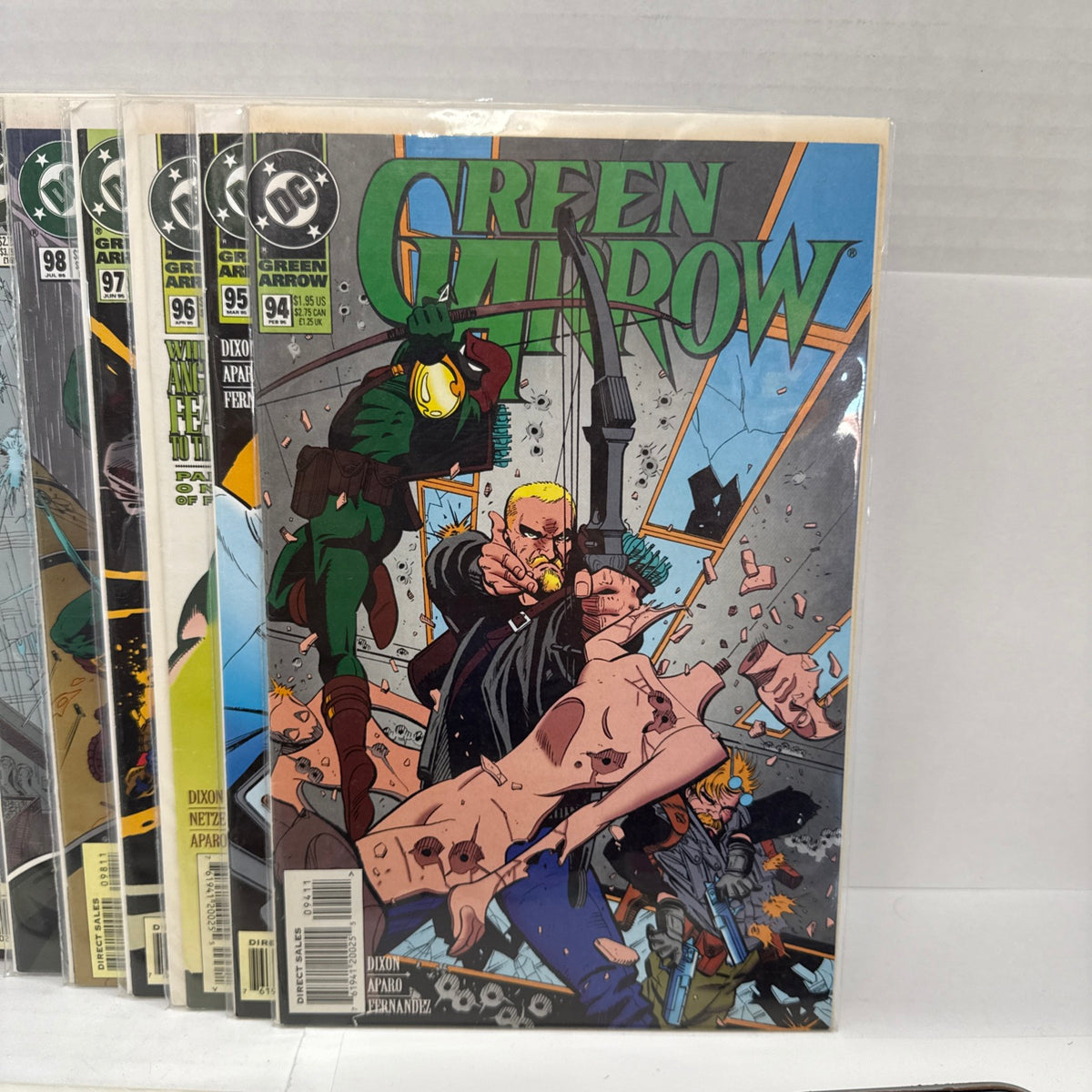 Green Arrow DC Comics Comic Book Lot #93-103  (11) 1995-1996