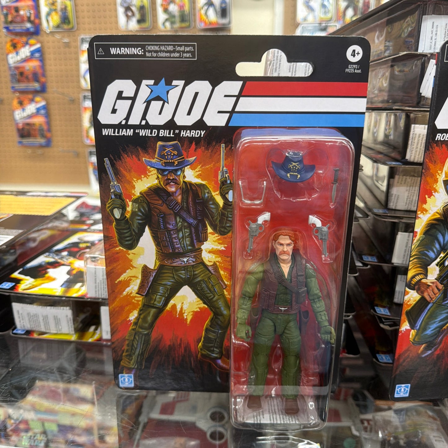 G.I. Joe Classified Series Retro Cardback William Wild Bill Hardy 6" Figure