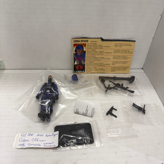 GI Joe Retro COBRA OFFICER Walmart Exclusive 2021