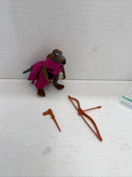 Splinter HARD HEAD  Teenage Mutant Ninja Turtle 1988 Playmates Incomplete