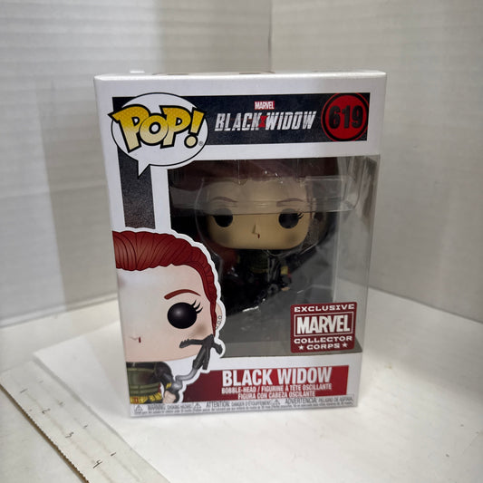 Funko Pop! Black Widow #619 Marvel Collector Corps Vinyl Figure