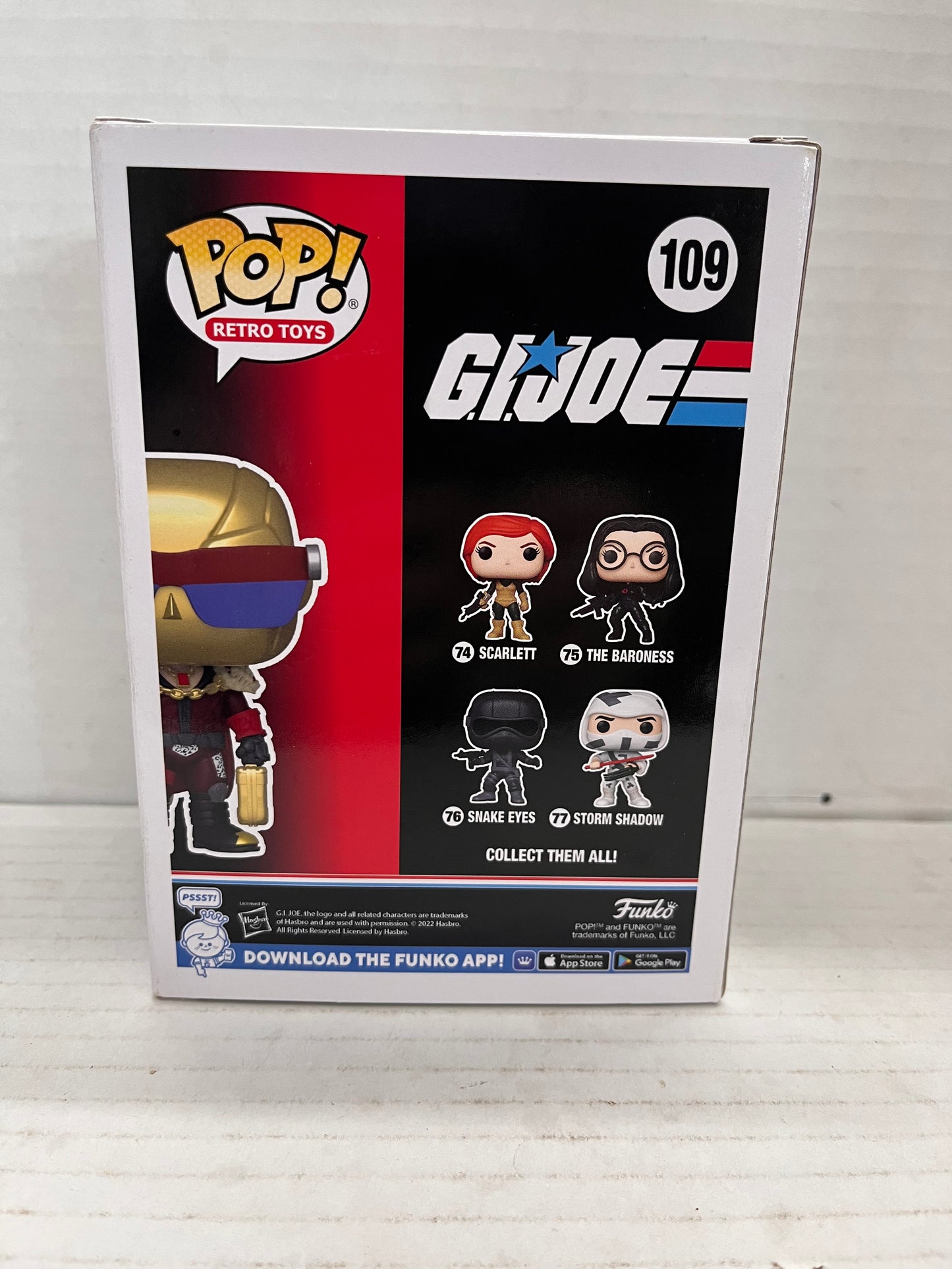 Funko Pop! Retro Toys: G.I. Joe - Director Destro - GameStop Exclusive #109