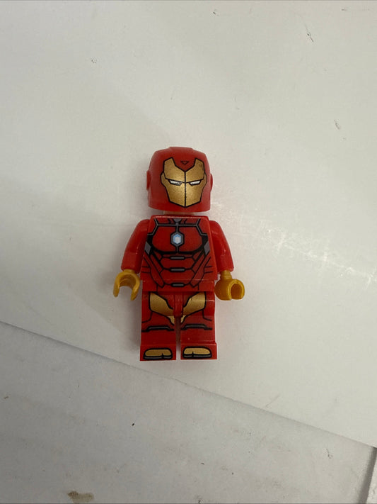 Lego Super Heroes - Marvel Invincible Iron Man Minifigure sh0368 From Set 76077