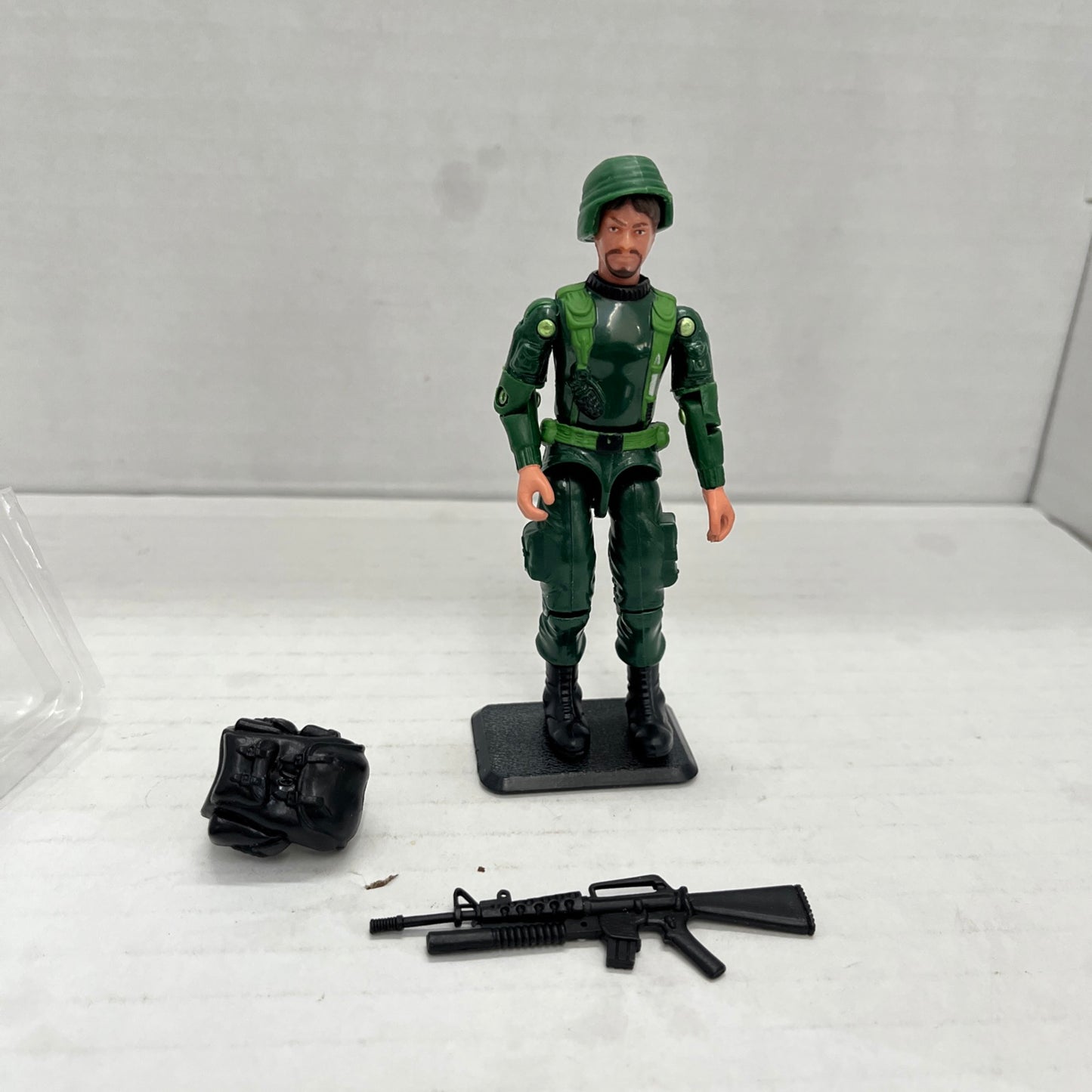 GI JOE  2005 GREEN SHIRT ARMY MAN ~ INFANTRY DIVISION TROOPER