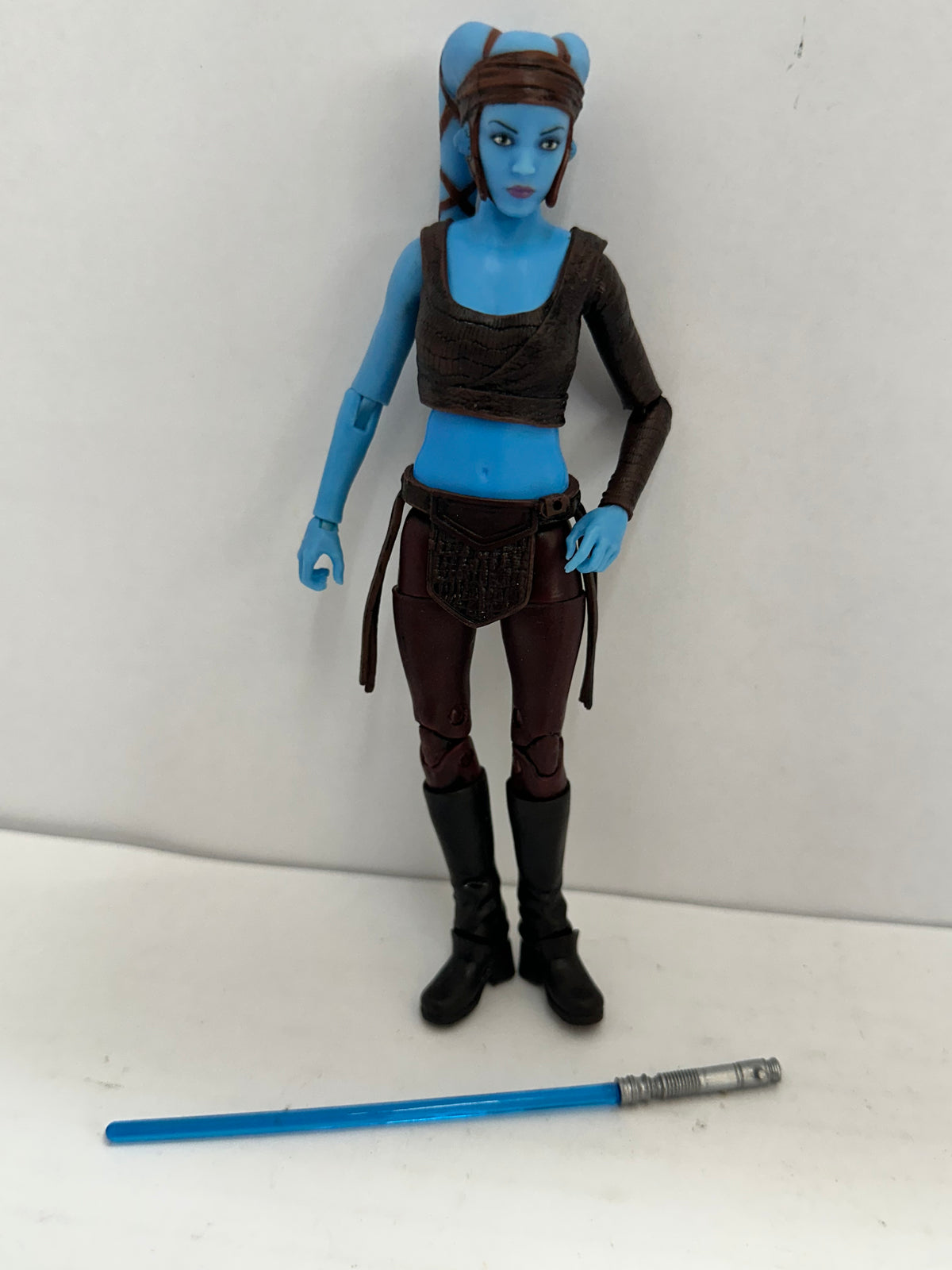 Star Wars Black Series Aayla Secura Complete 6" Figure Attack Of The Clones 2022