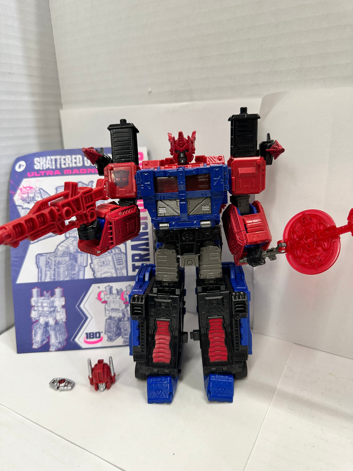 Transformers Shattered Glass Leader Ultra Magnus Figure Loose Complete