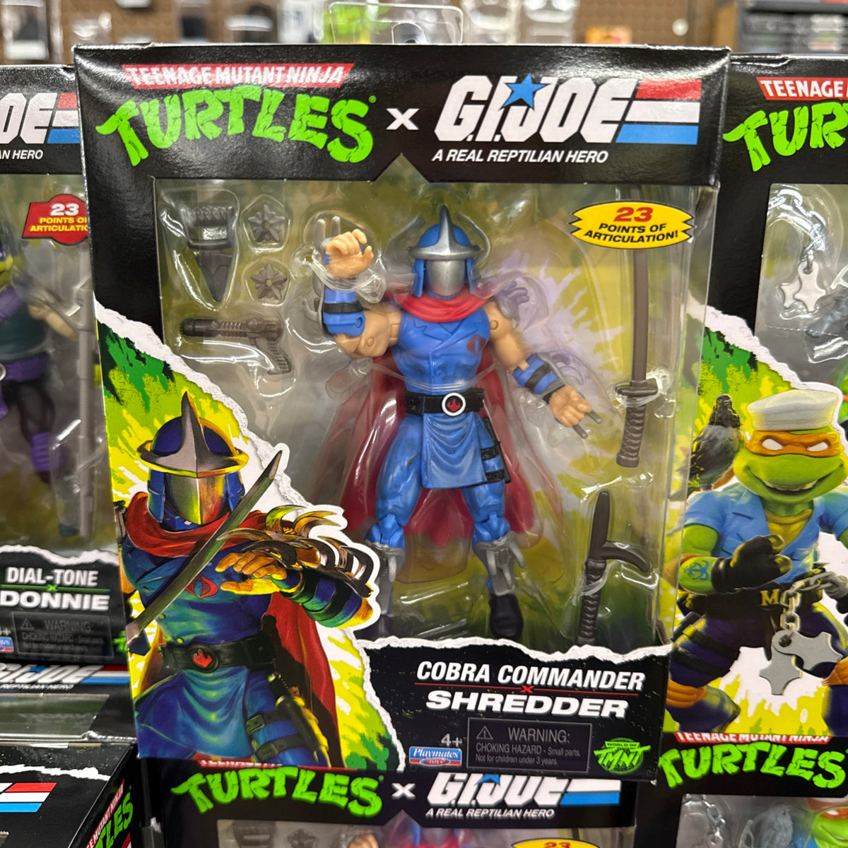 Teenage Mutant Ninja Turtles x G.I. Joe Shredder x Cobra Commander - In Hand