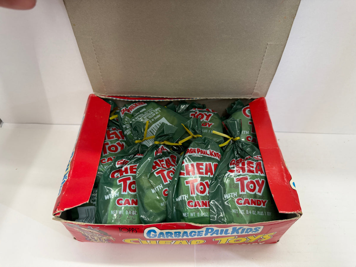 1986 Topps Vintage Garbage Pail Kids 1st Cheap Toys 24 bags In Original Box