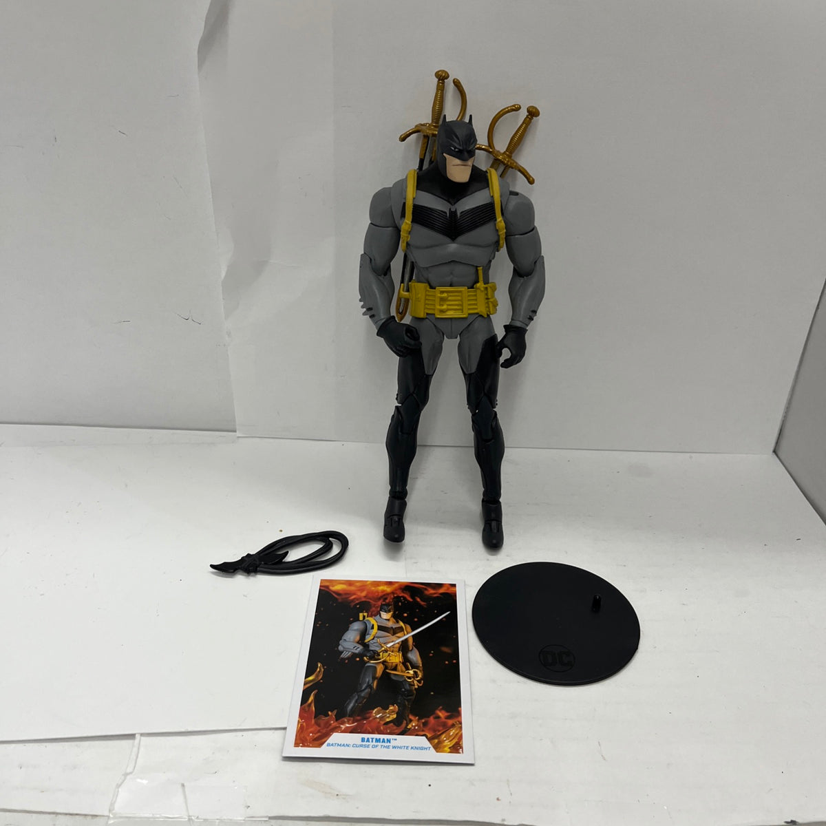 McFarlane DC Multiverse Curse of the White Knight Batman 7" Action Figure Loose