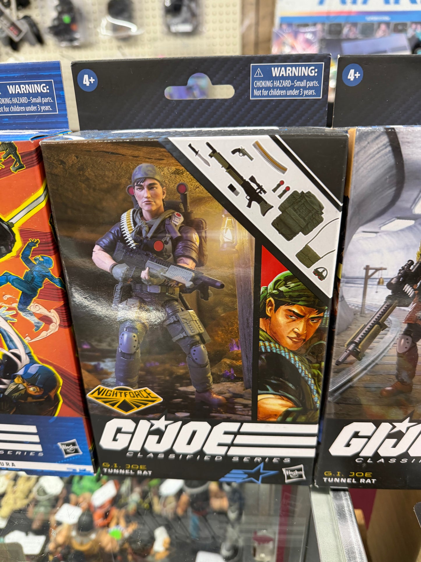 G.I. Joe Classified Series Night Force Tunnel Rat 6" Action Figure 107