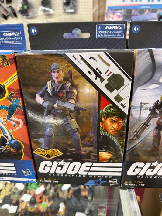 G.I. Joe Classified Series Night Force Tunnel Rat 6" Action Figure 107