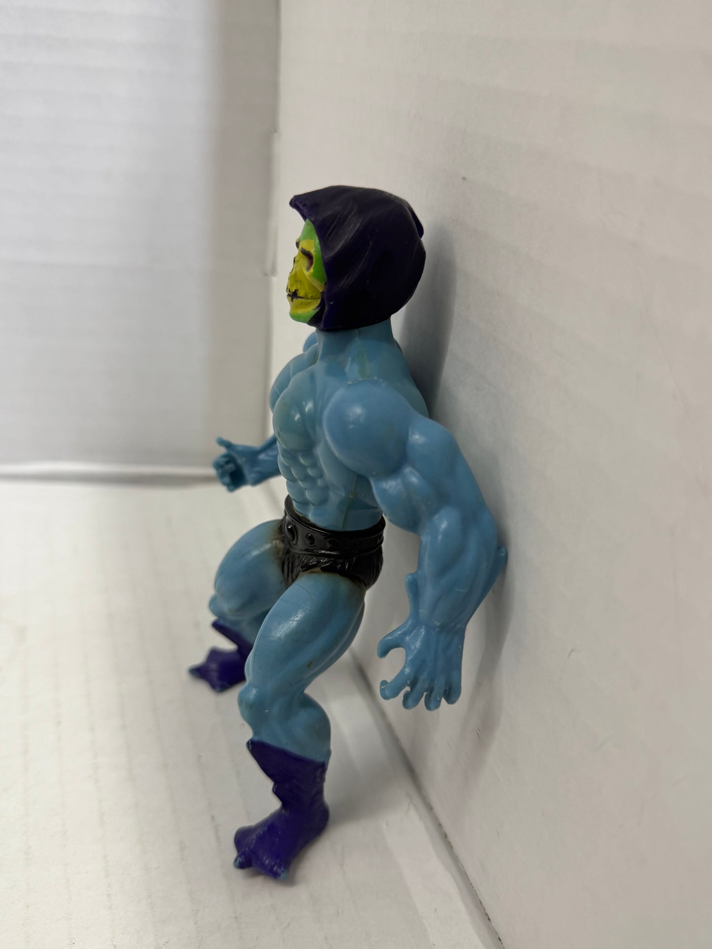 VTG 1981 HE-MAN Masters Of The Universe MOTU Skeletor Action Figure Soft Head #3