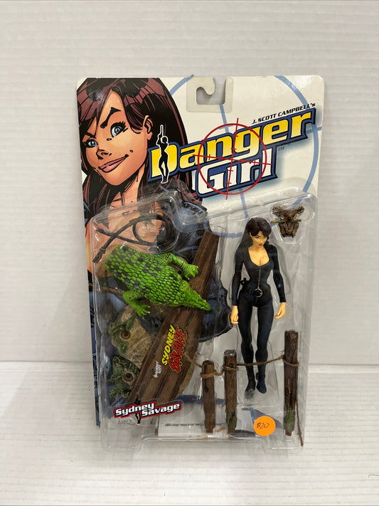 J. Scott Campbell's Danger Girl Sydney Savage McFarlane Ultra-Action Figure 1999