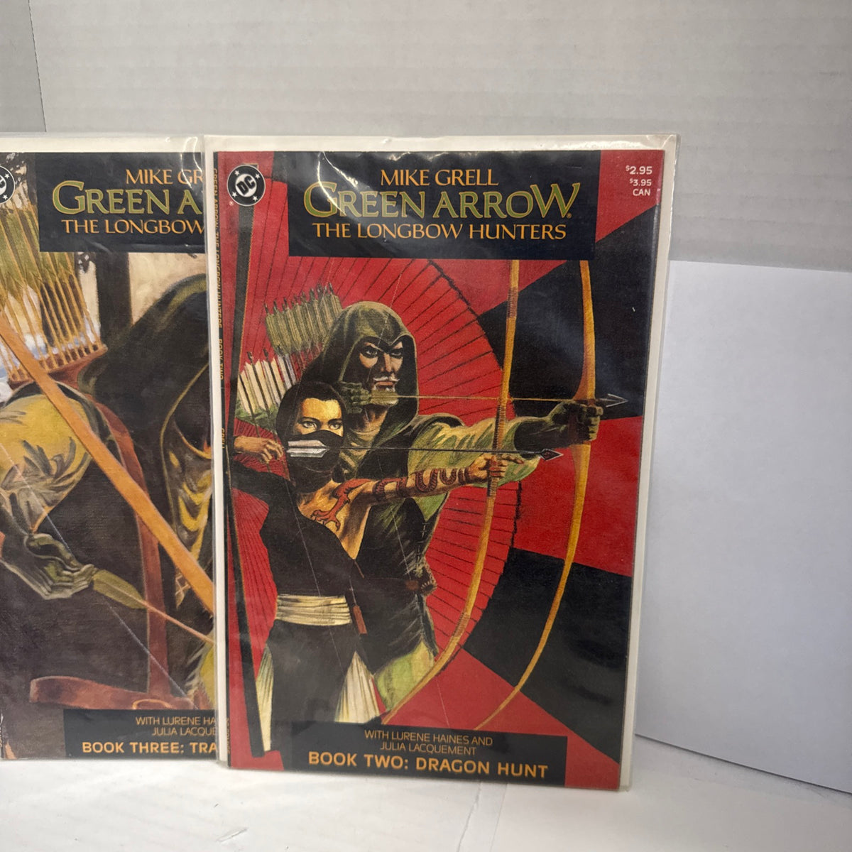 1987 Green Arrow Long Bow Hunters #1-3 Complete Set DC Comics