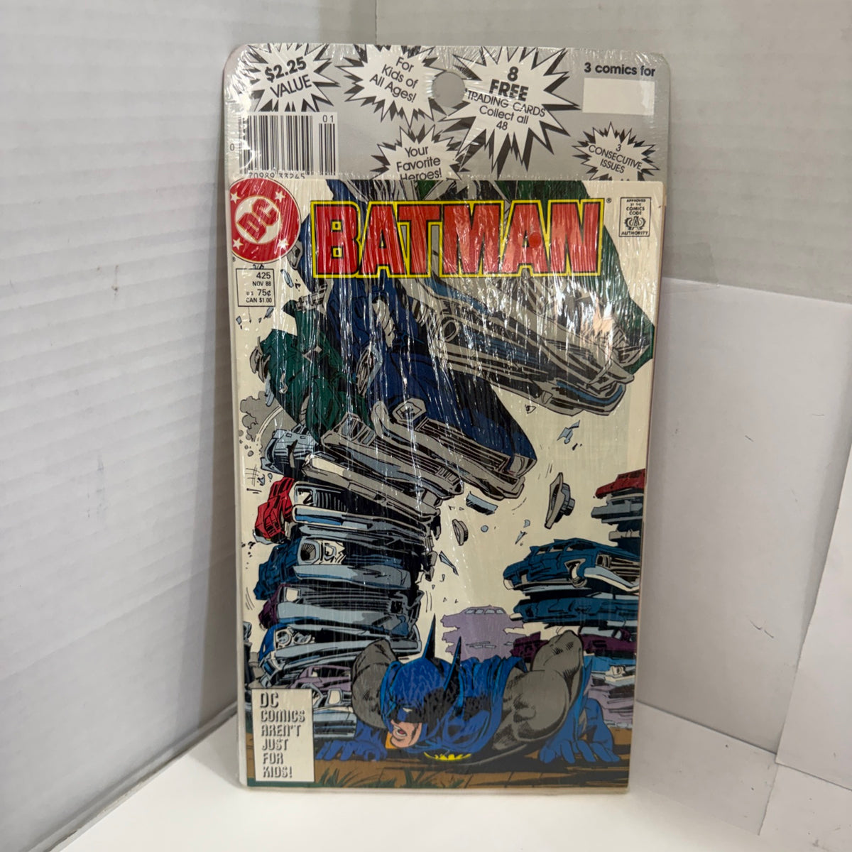 DC COMICS Batman #423 Sealed 3 comic package Rare MCFARLANE 1ST DC COVER