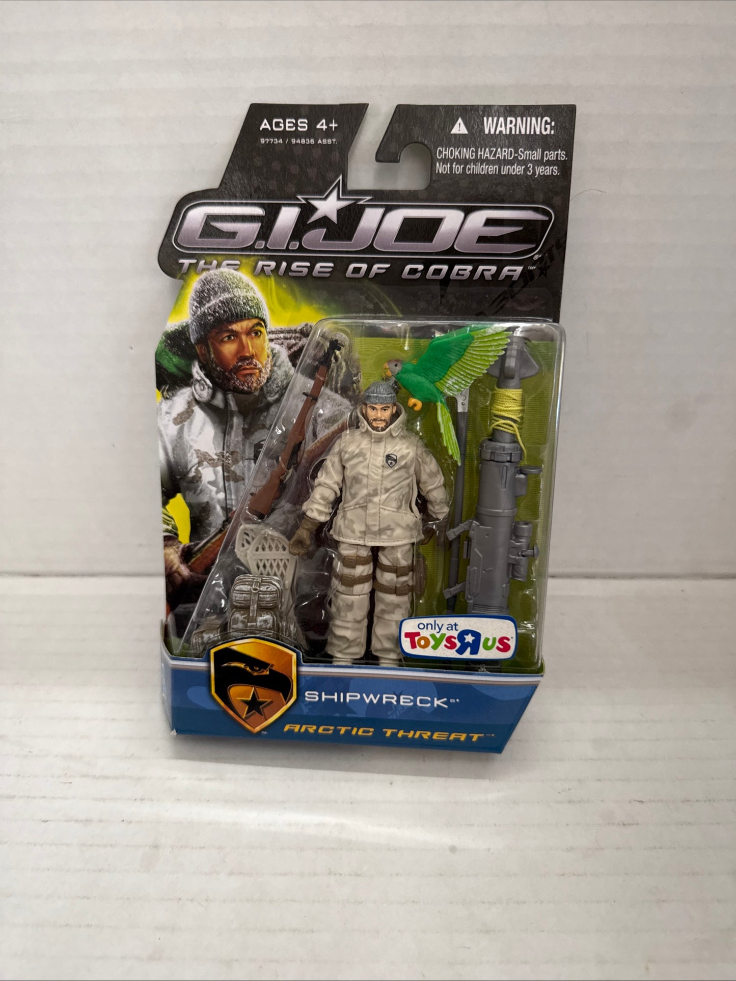 GI Joe Rise of Cobra Shipwreck Arctic Threat Toys R Us 2010 New