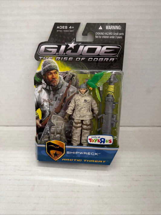 GI Joe Rise of Cobra Shipwreck Arctic Threat Toys R Us 2010 New