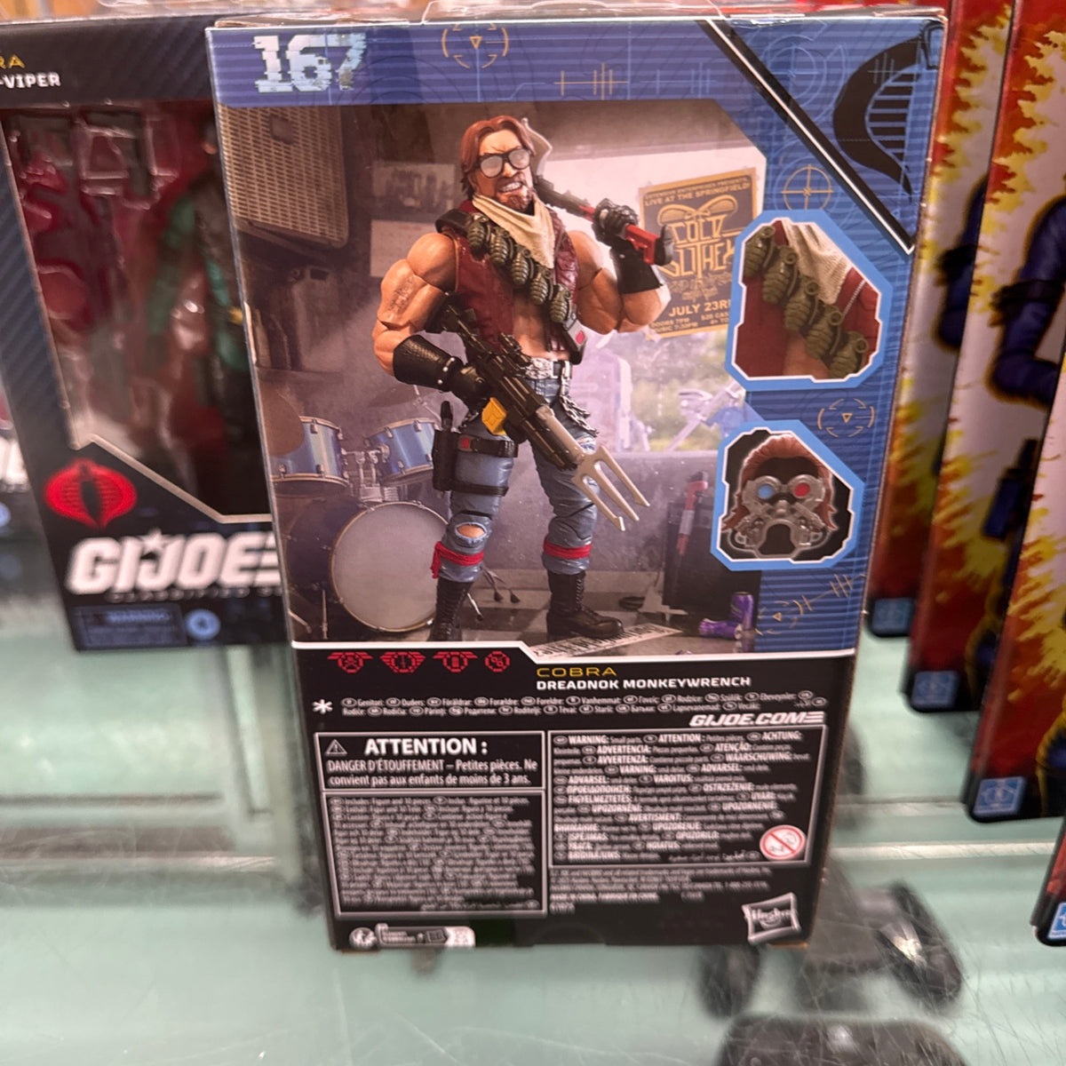 GI Joe Classified Series #167 Dreadnok Monkeywrench 6" Figure Hasbro 2025 New