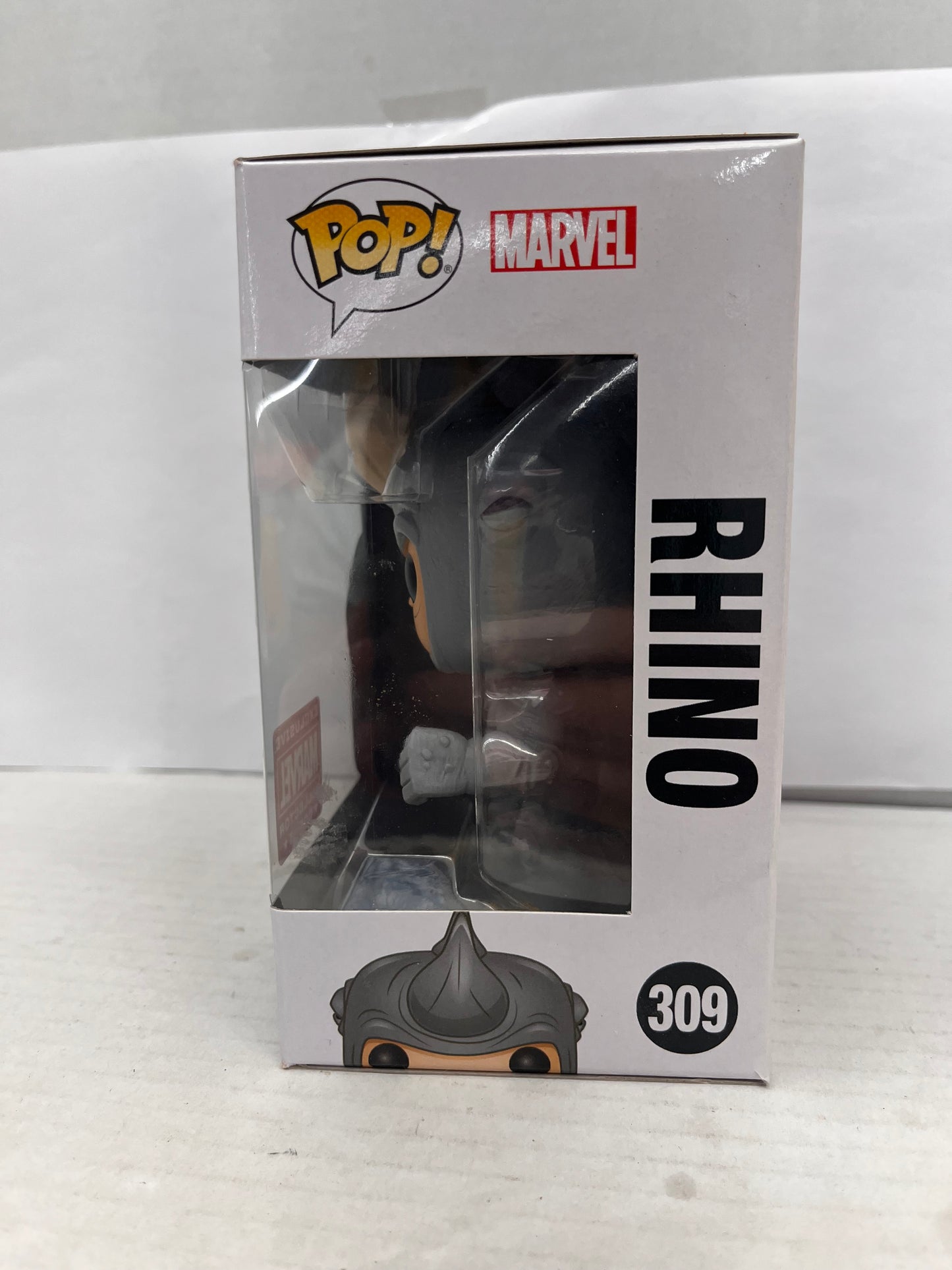 Funko Pop Marvel Collector Corps Rhino 309