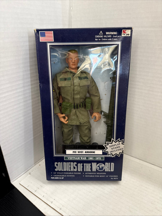 SOLDIERS OF THE WORLD PFC 101ST AIRBORNE VIETNAM WAR 1961-1975 Figure 12"