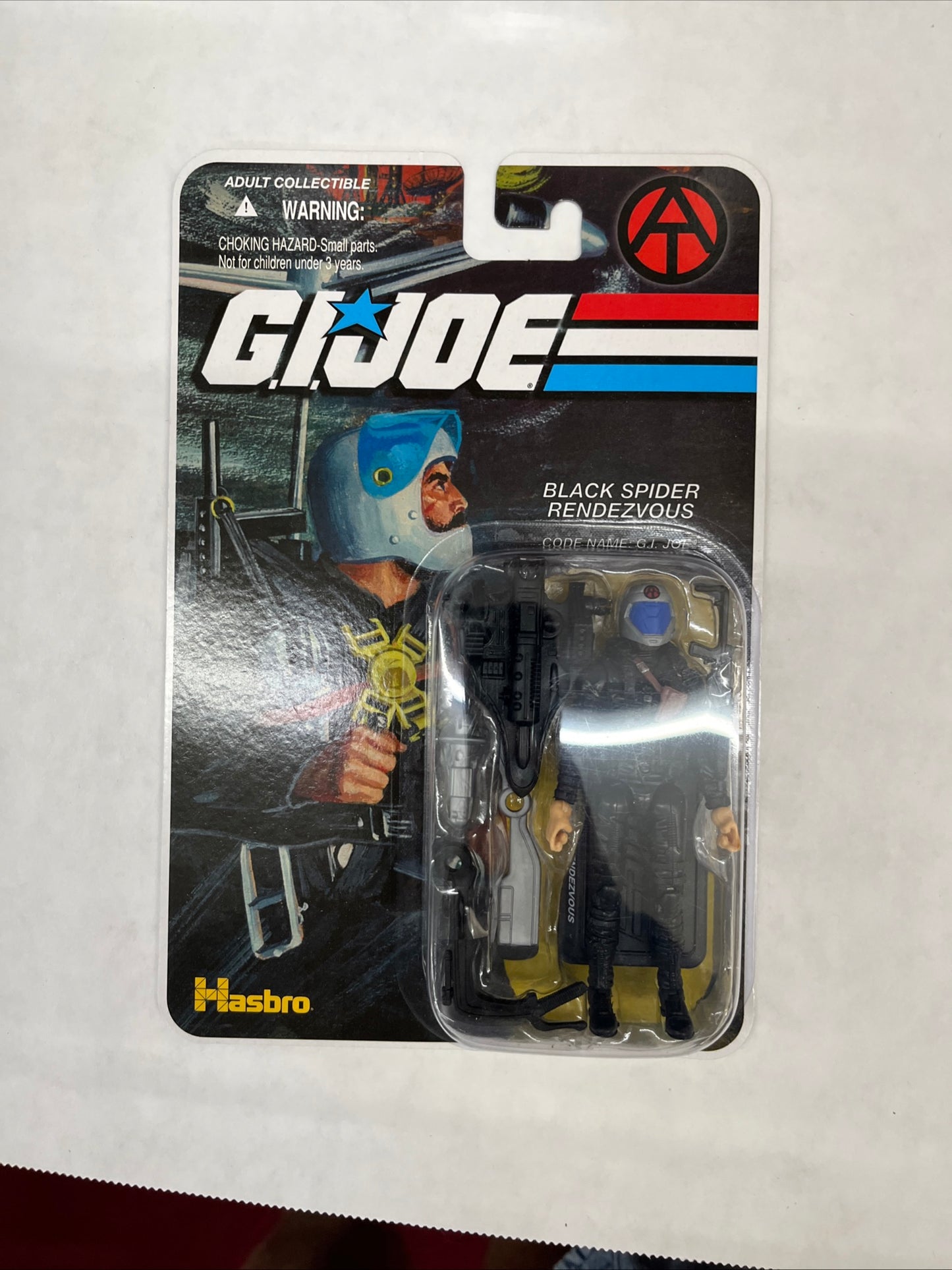 Black Spider Rendezvous Club Exclusive FSS G.I. JOE COBRA 25th Adventure Team