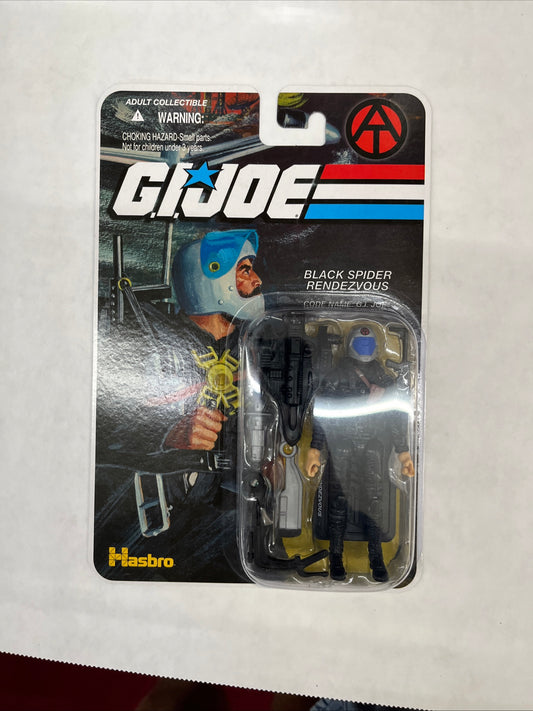 Black Spider Rendezvous Club Exclusive FSS G.I. JOE COBRA 25th Adventure Team