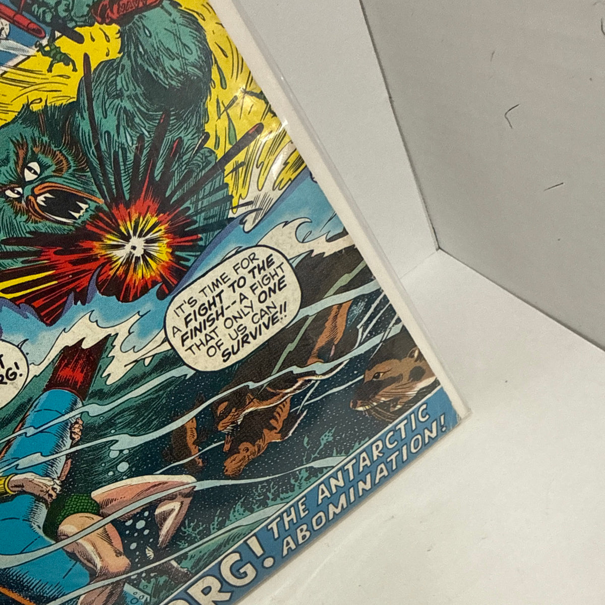 Sub-Mariner #55 1st Appearance of Torg Marvel 1972