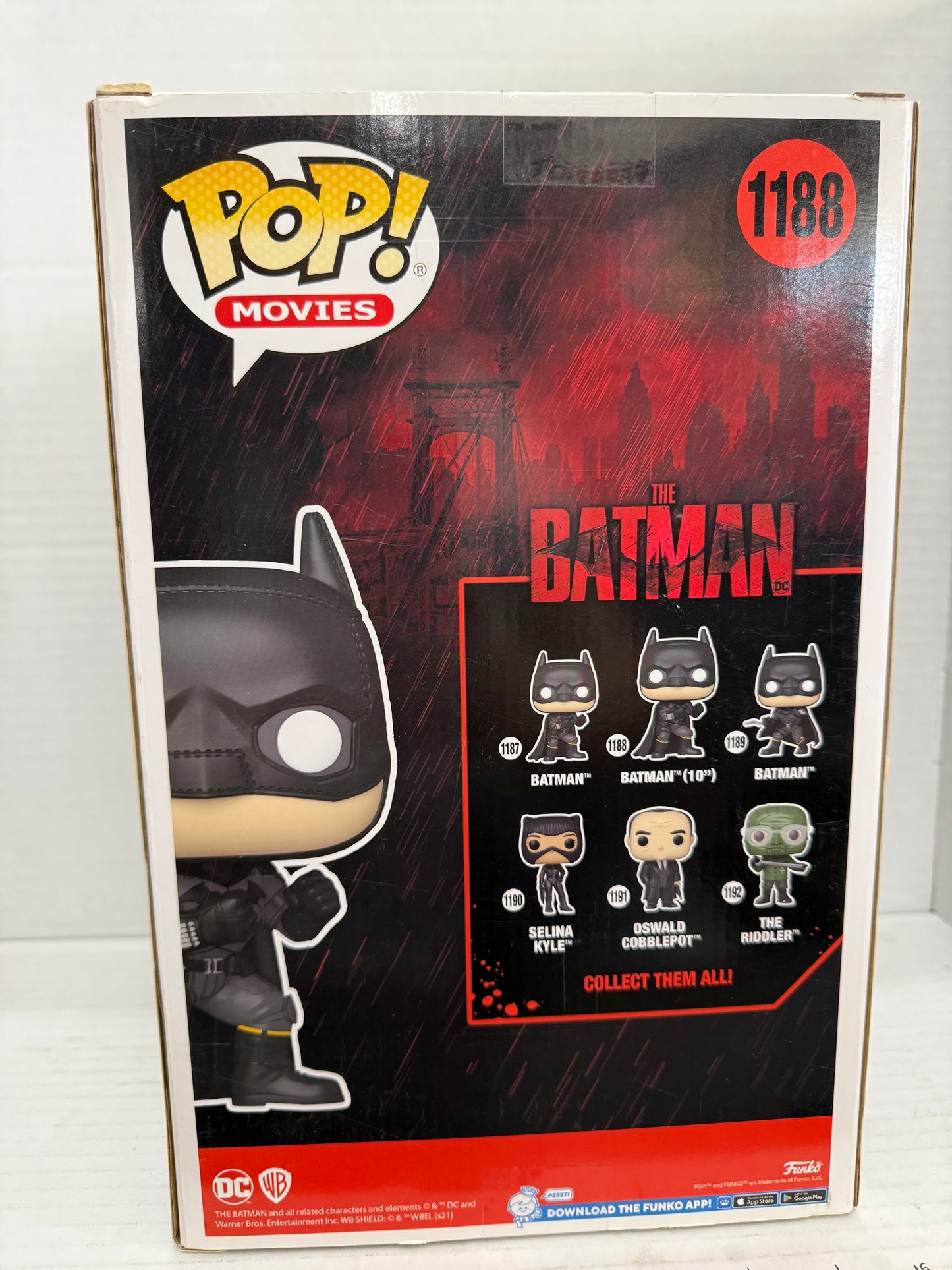Funko POP! Batman #1188 - The Batman Pop Movies [10-inch]